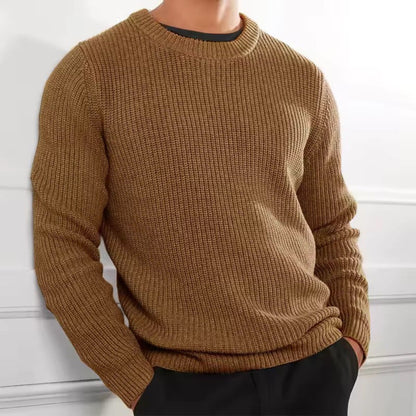 Soft Merino Wool Crew Neck Sweater