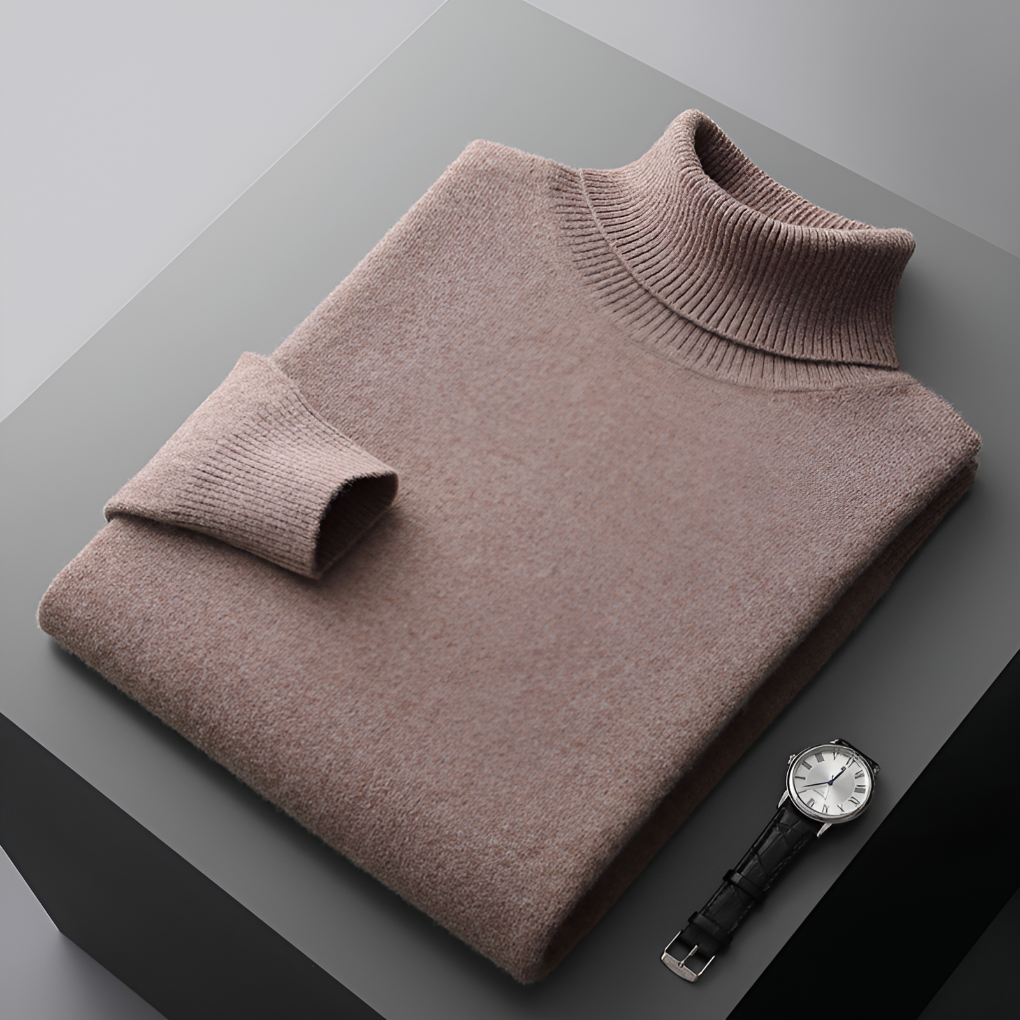 Soft Mens Wool Crew Neck Sweater