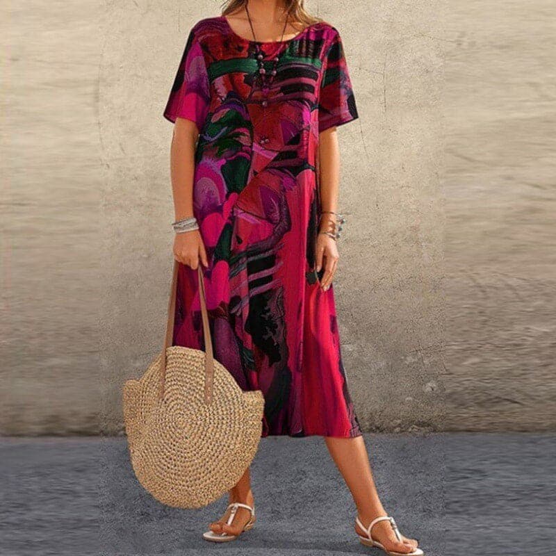 Stylish Women's Dresses in Vibrant Colors and Prints