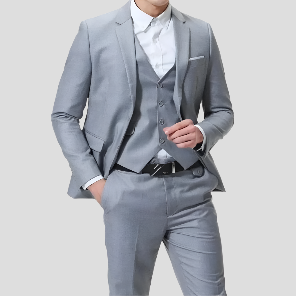 Classic Slim Fit 3 Piece Suit