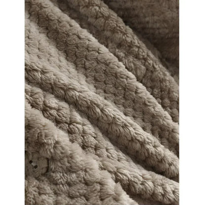Warm Fleece Hooded Jacket