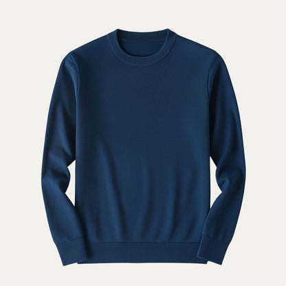 Soft Relaxed Fit Crew Sweater - Nocini