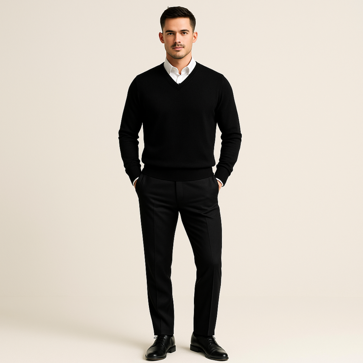 Luxurious Soft Men's Cashmere Sweater