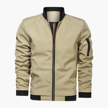 Slim Fit Casual Bomber Jacket