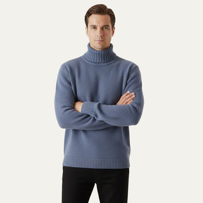 Cozy Men's Thick Crew Neck Winter Sweater