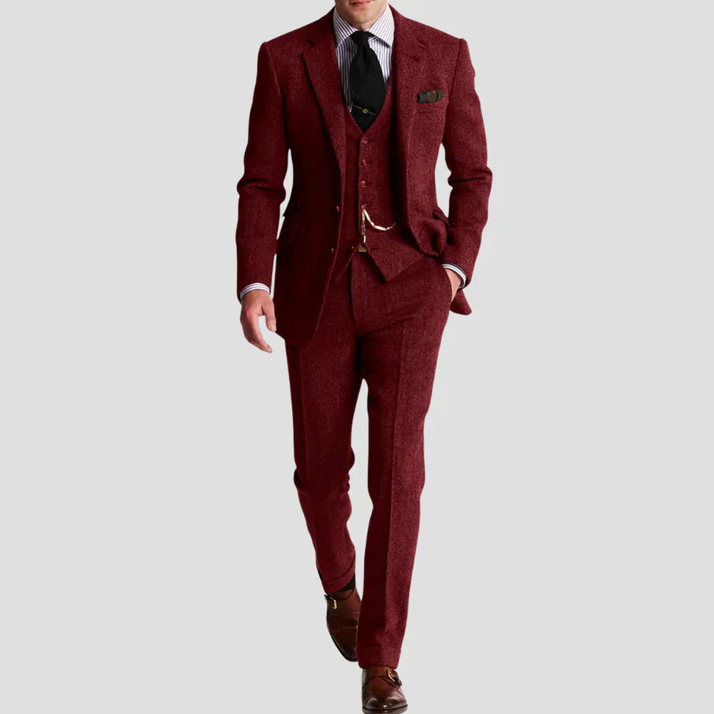 Classic Mens 3 Piece Formal Suit