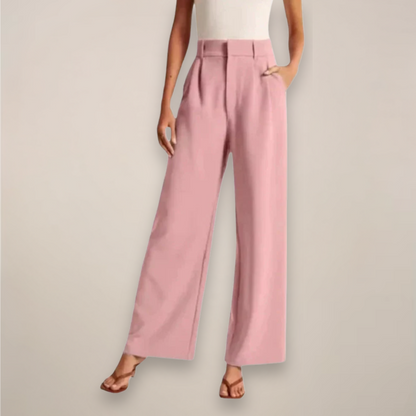 Comfortable High Waisted Work Pants