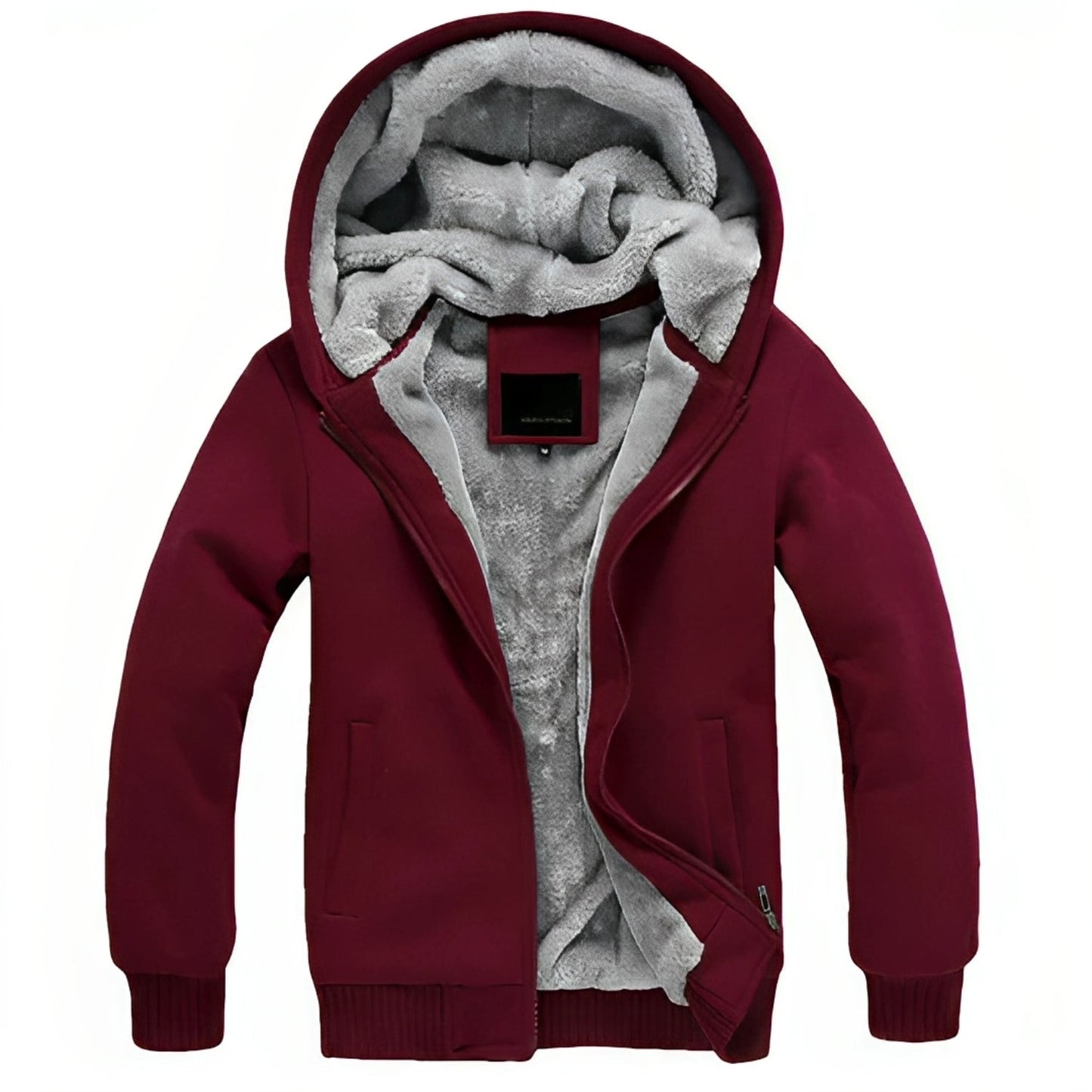 Warm Fleece Hoodie Jacket