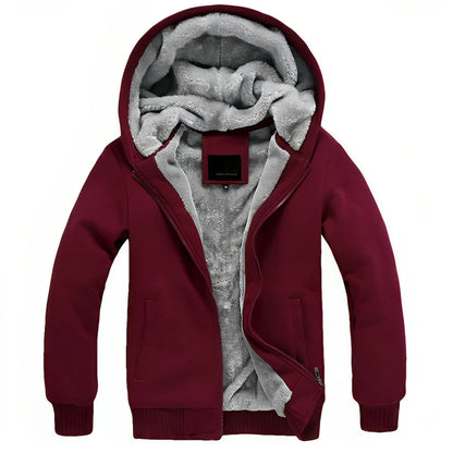 Warm Fleece Hoodie Jacket