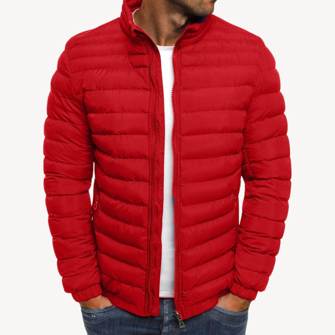 Men's Insulated Puffer Coat Warm & Stylish