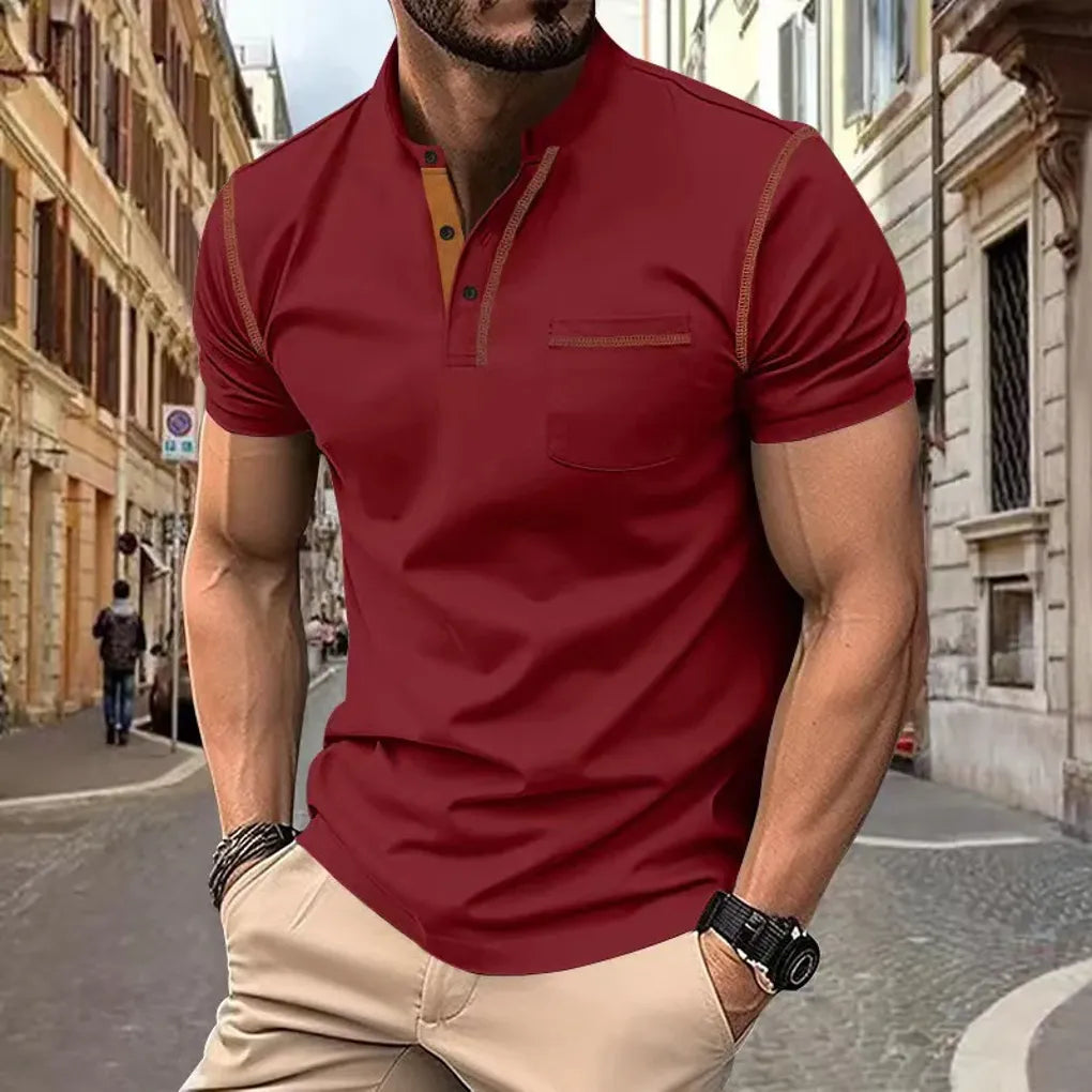 Classic Mens Polo Shirt – Smart Casual Wear