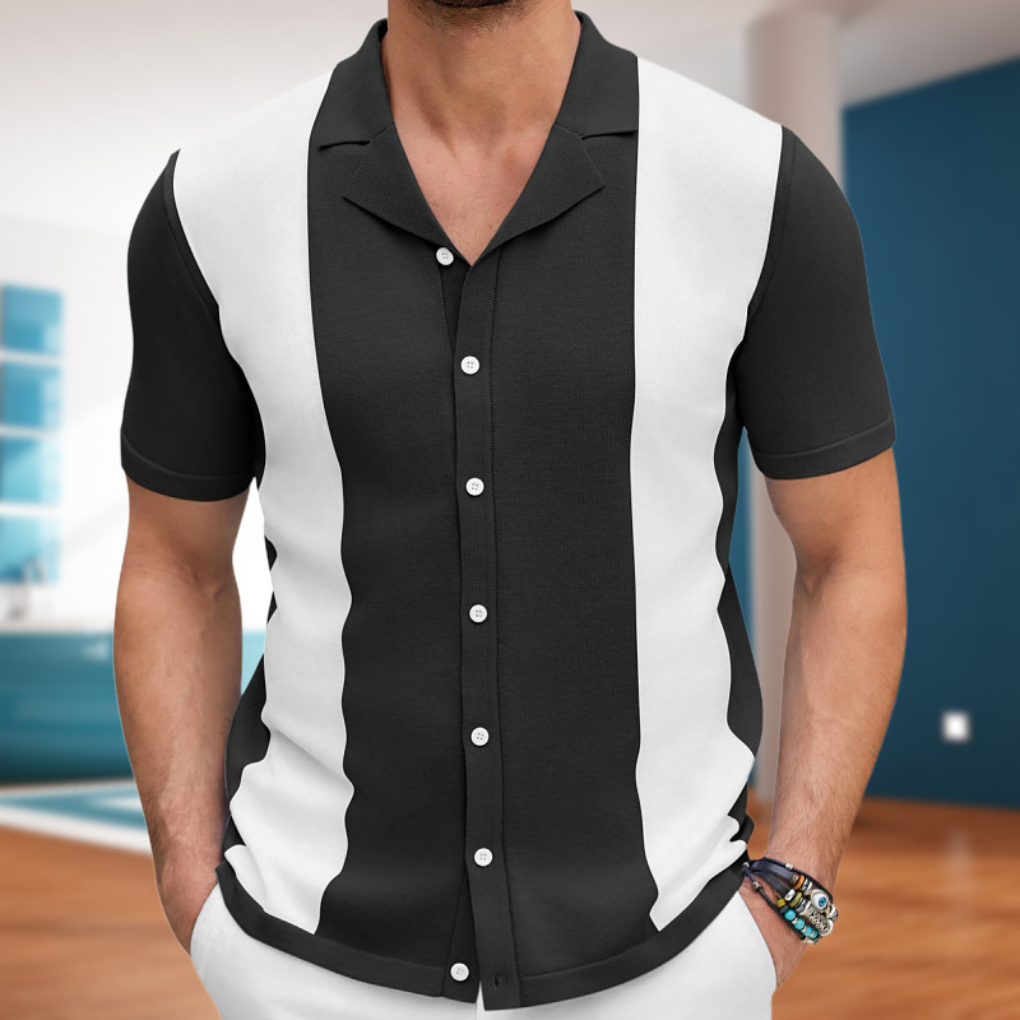 Classic Mens Relaxed Fit Cotton Shirt - Olytrend