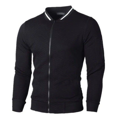 Warm Waterproof Zip Jacket For Men