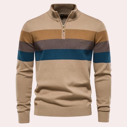 Men's Classic Stripe Pullover Sweater