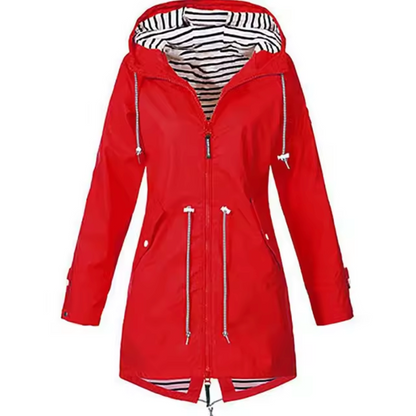 Waterproof Hooded Coat for Ladies