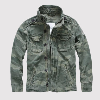 Classic Vintage Blue Jeans Jacket for Men