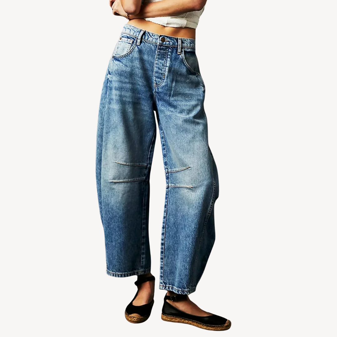 Fashionable Loose Fit Womens Jeans