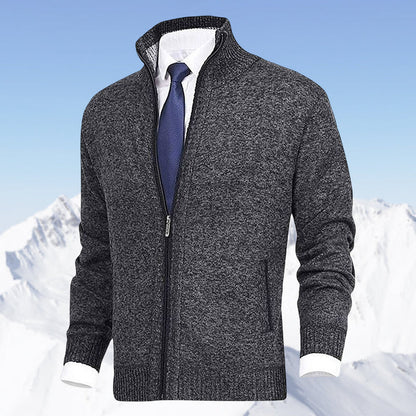 Cozy Cable Cardigan with Pockets and Hood