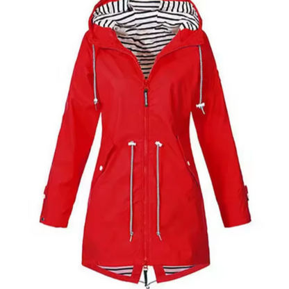 Rainproof Parka Coat for Ladies