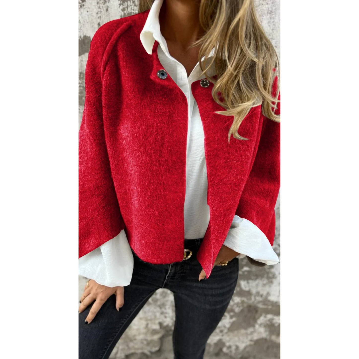 Luxurious Wool Overcoat with Classic Style