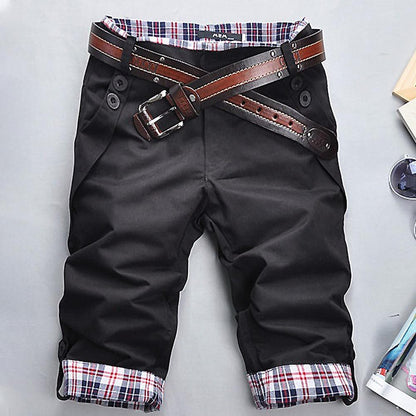 Casual Men's Chino Pants with Button Fly
