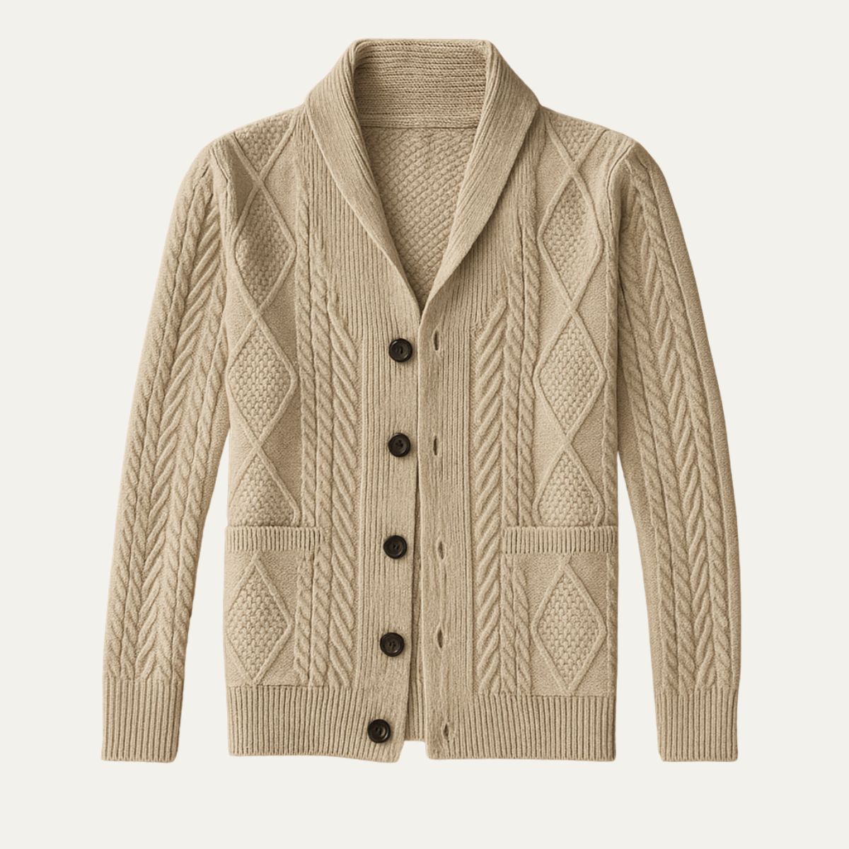 Luxury Pure Cashmere Men's Sweater - Nocini