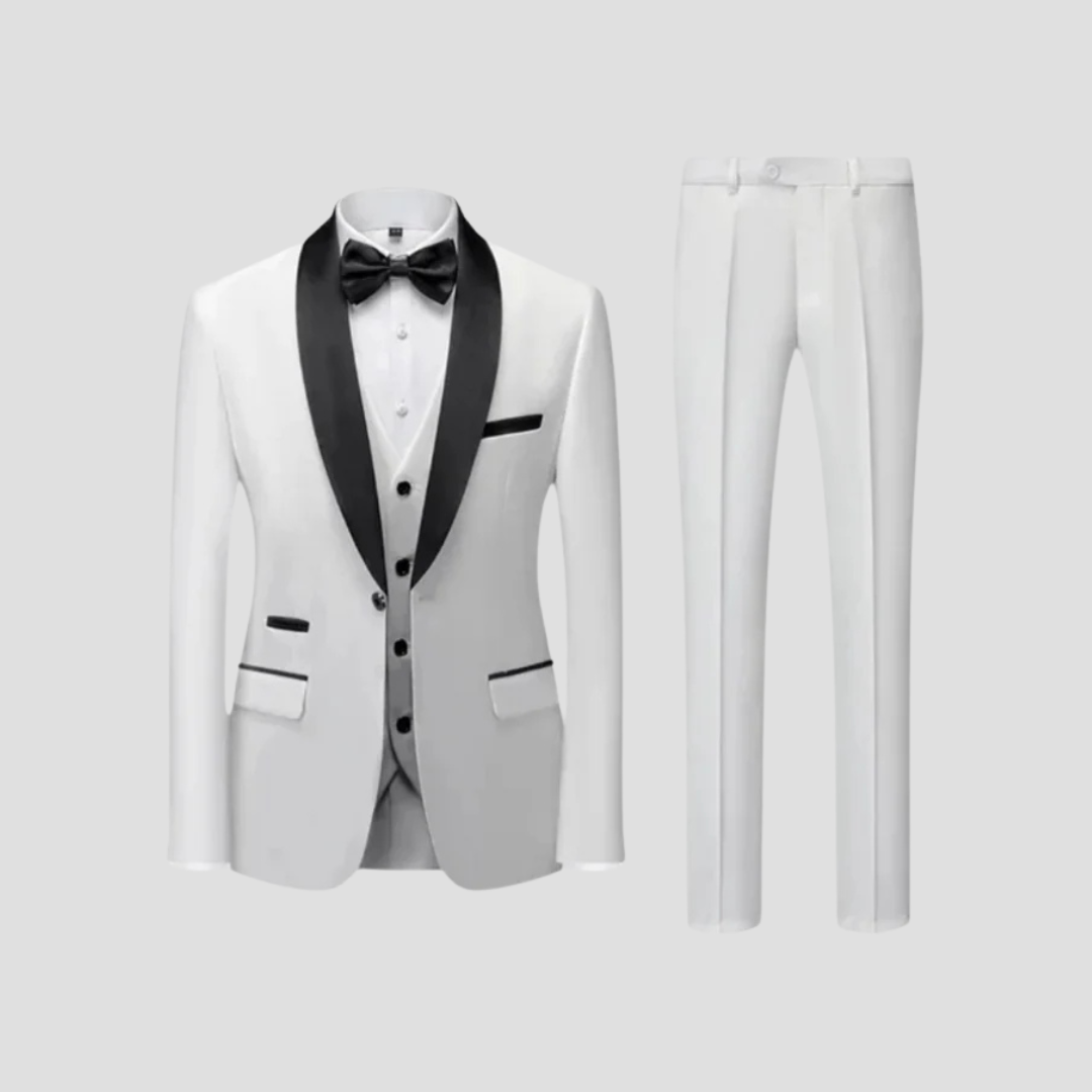 Slim Fit 3 Piece Mens Formal Suit