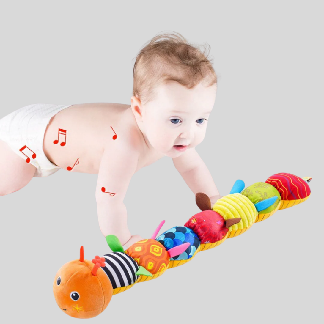 Soft Toy Caterpillar Baby Rattle
