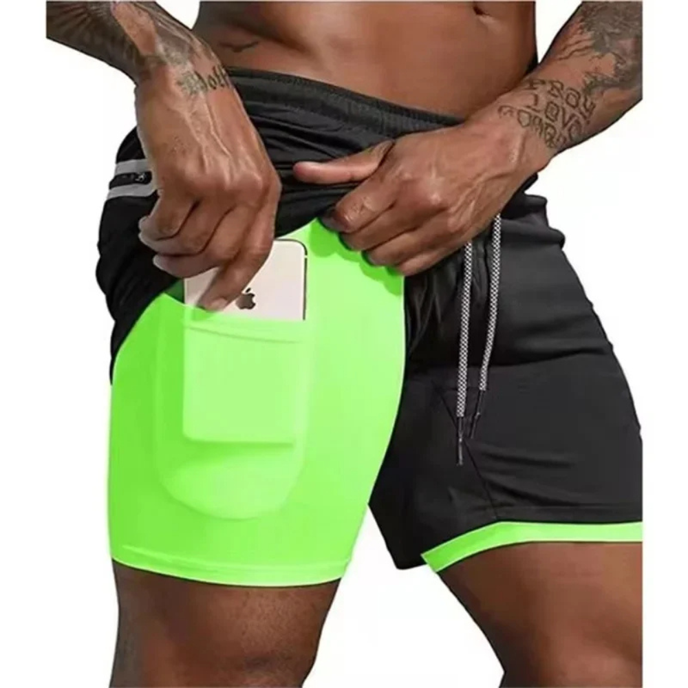 Athletic Men's Shorts for Running and Fitness