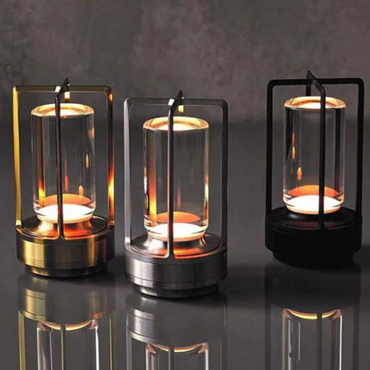 Elegant Glass Lantern for Home Decoration - Olytrend