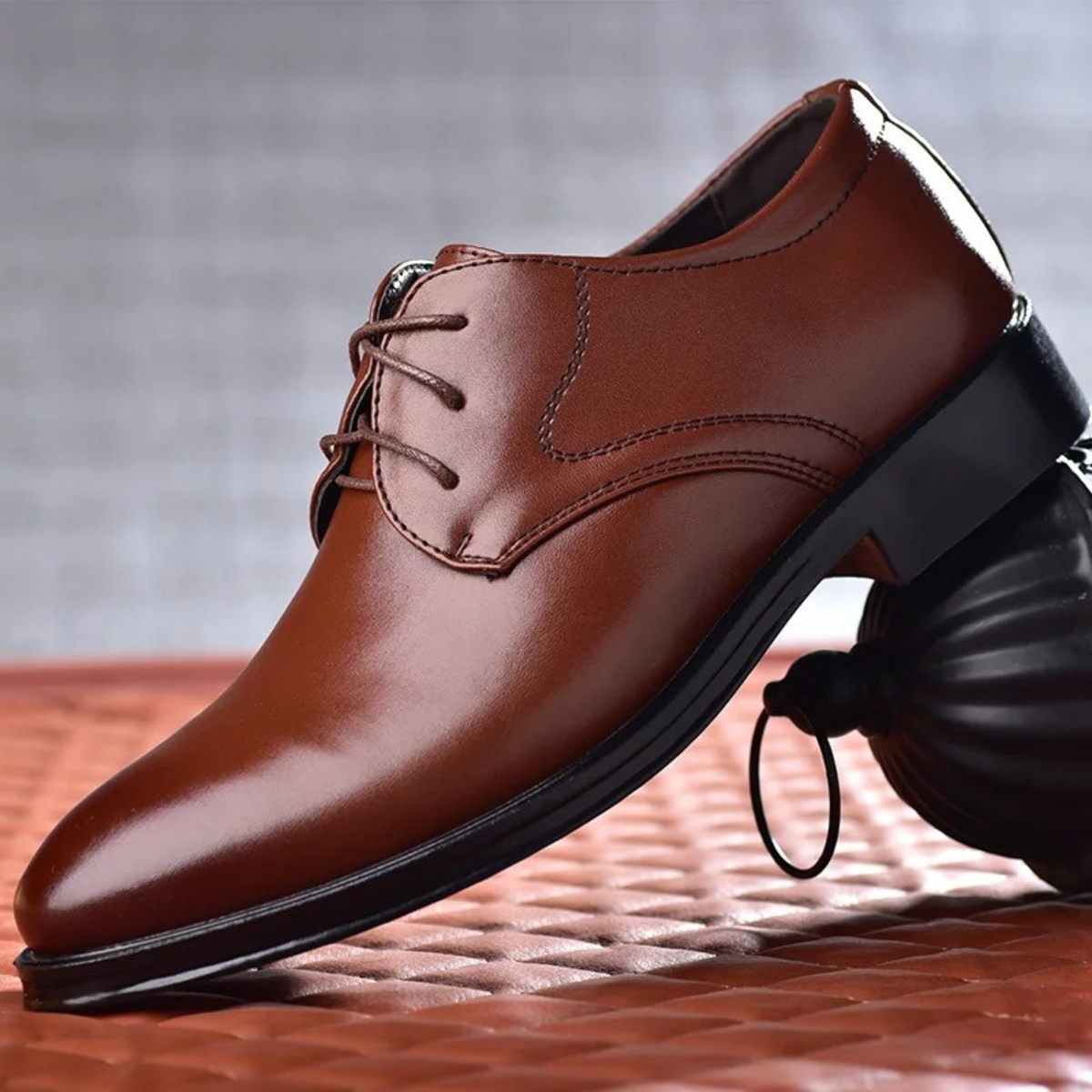 Stylish Men's Genuine Leather Dress Shoes