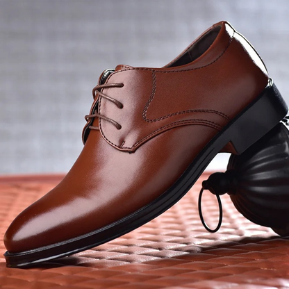 Stylish Men's Genuine Leather Dress Shoes