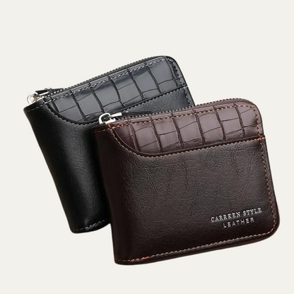 Premium Genuine Leather Men's Coin Wallet