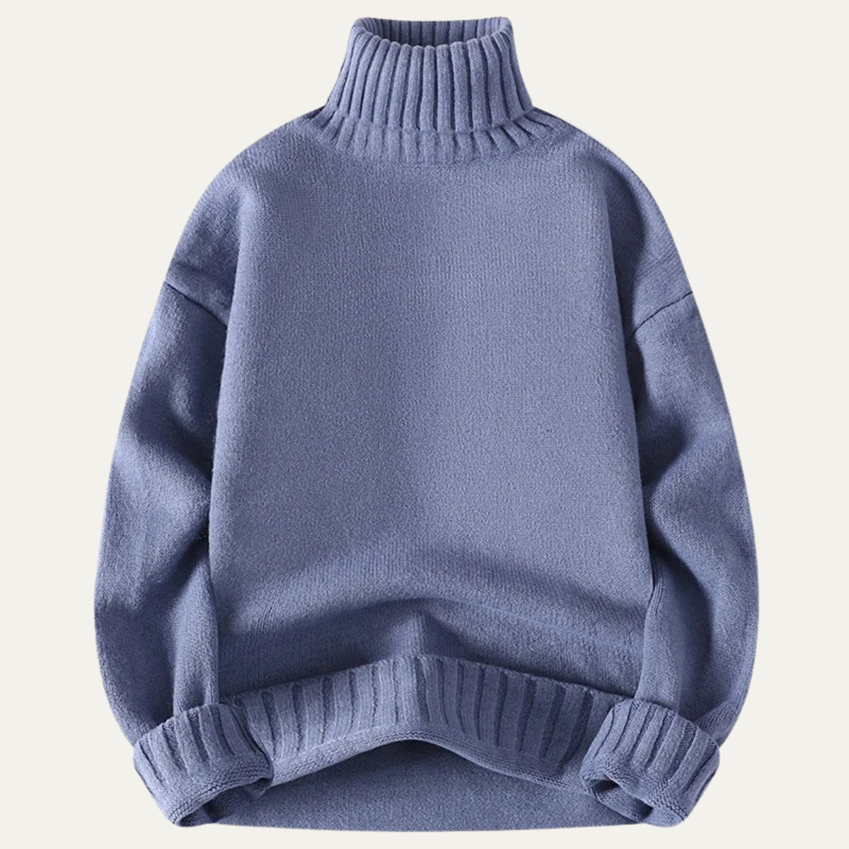Cozy Men's Thick Crew Neck Winter Sweater