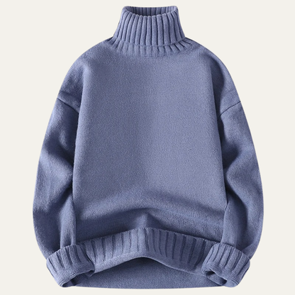 Cozy Men's Thick Crew Neck Winter Sweater