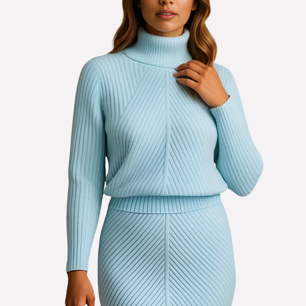 Ladies Warm Knee Length Dress