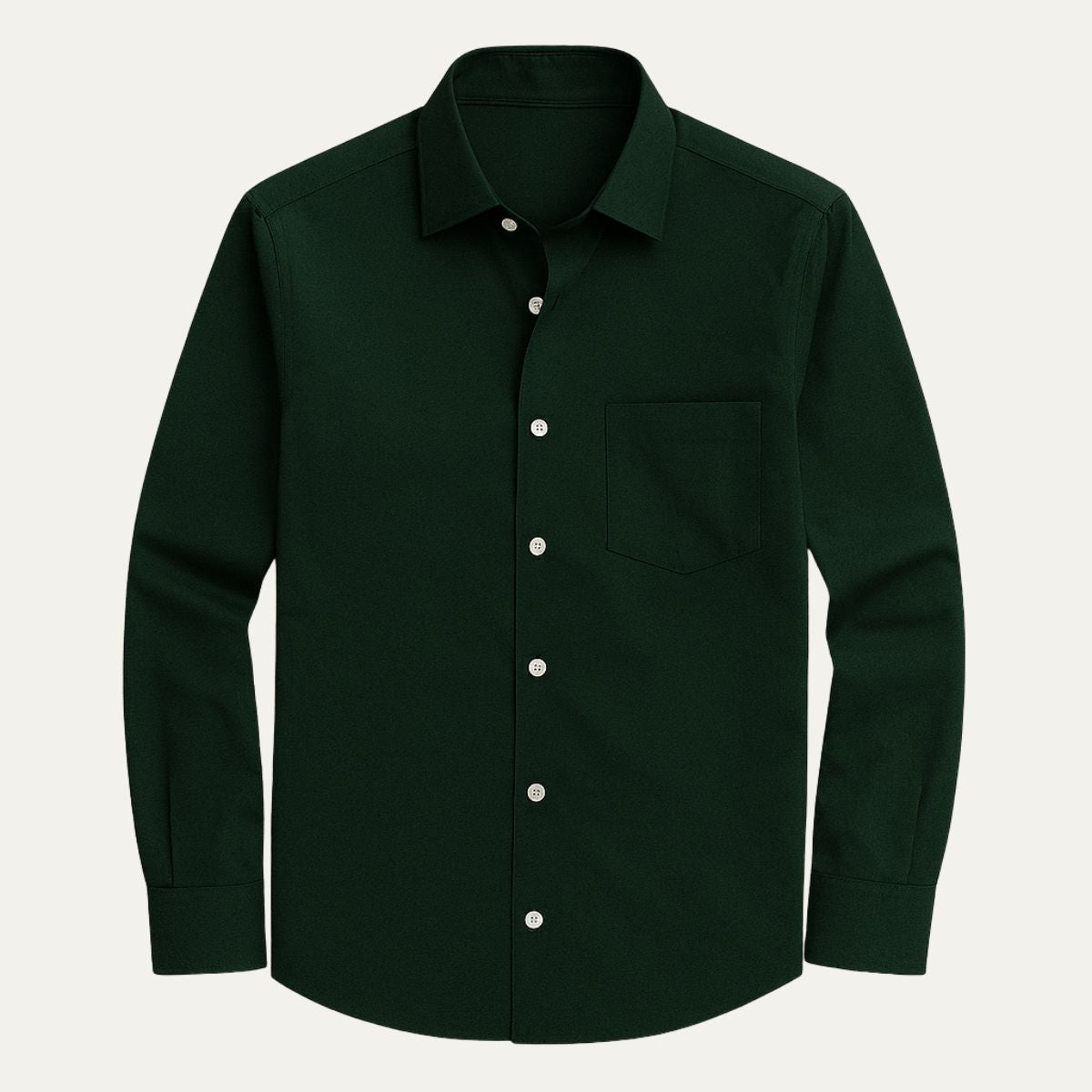 Luxury Silk Blend Men's Dress Shirt