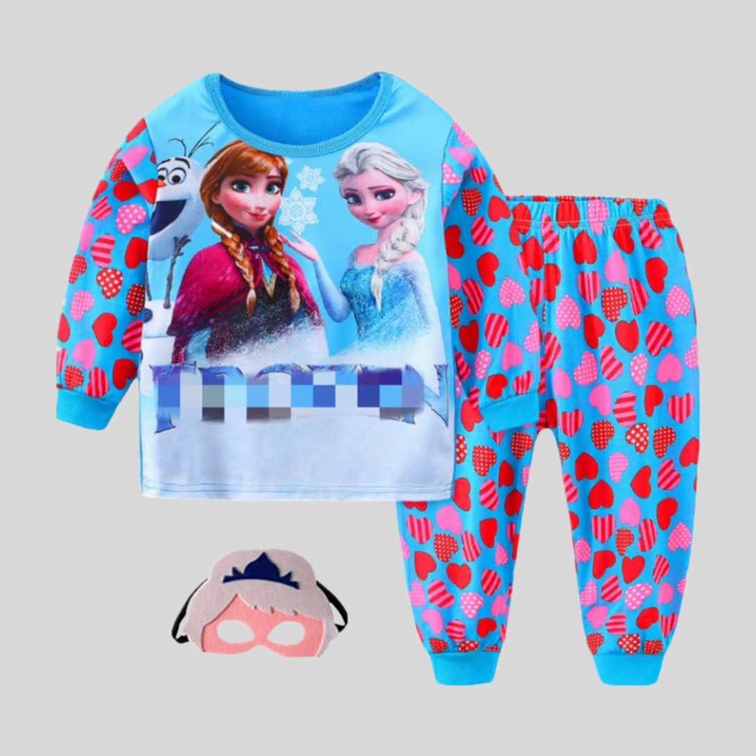 Fun Cartoon Sleepwear Set