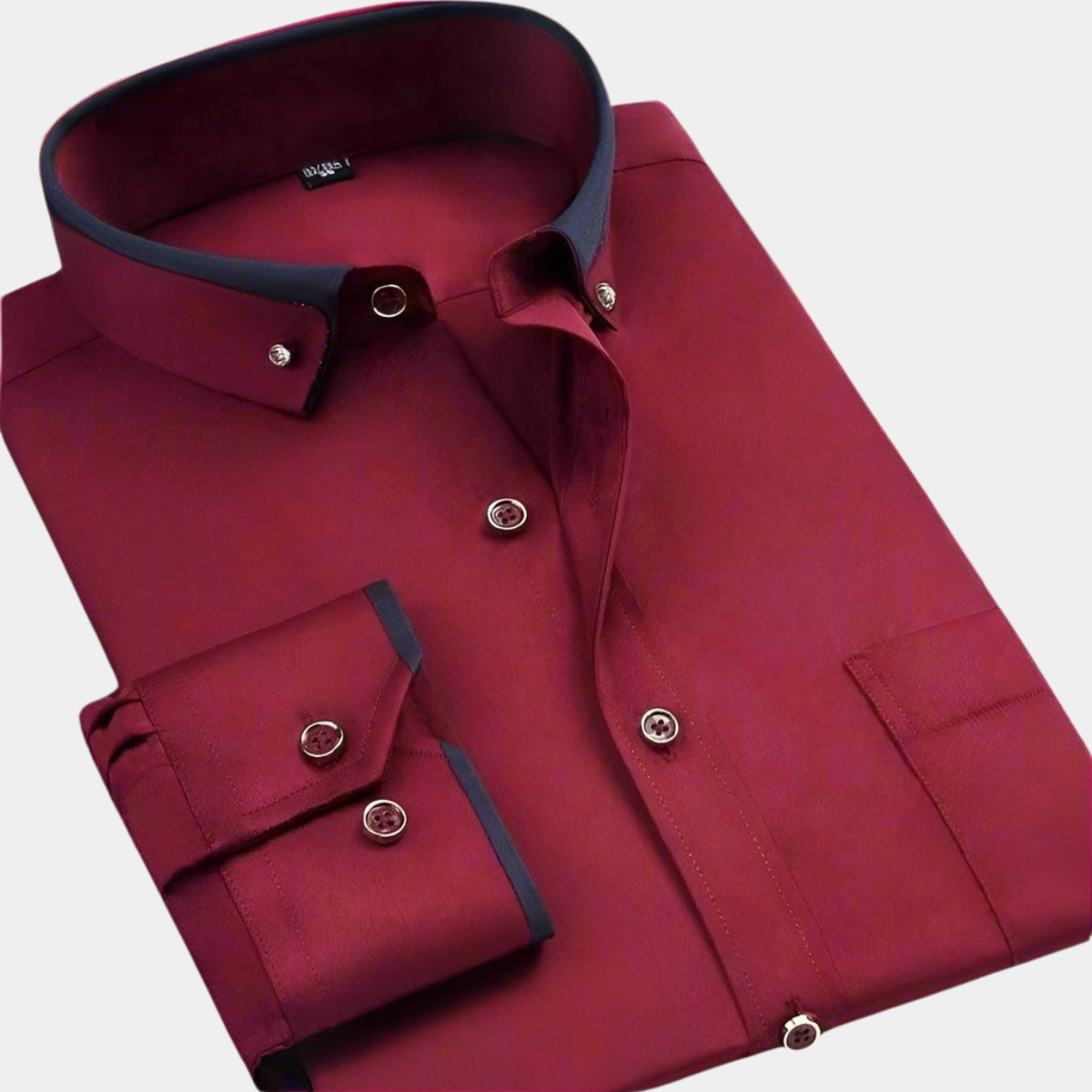 Classic Men's Long Sleeve Dress Shirt