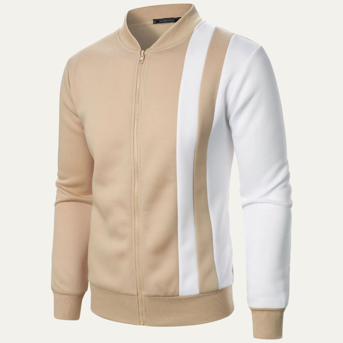 Men's Slim Colourblock Windbreaker Jacket