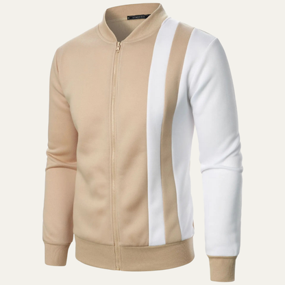 Men's Slim Colourblock Windbreaker Jacket