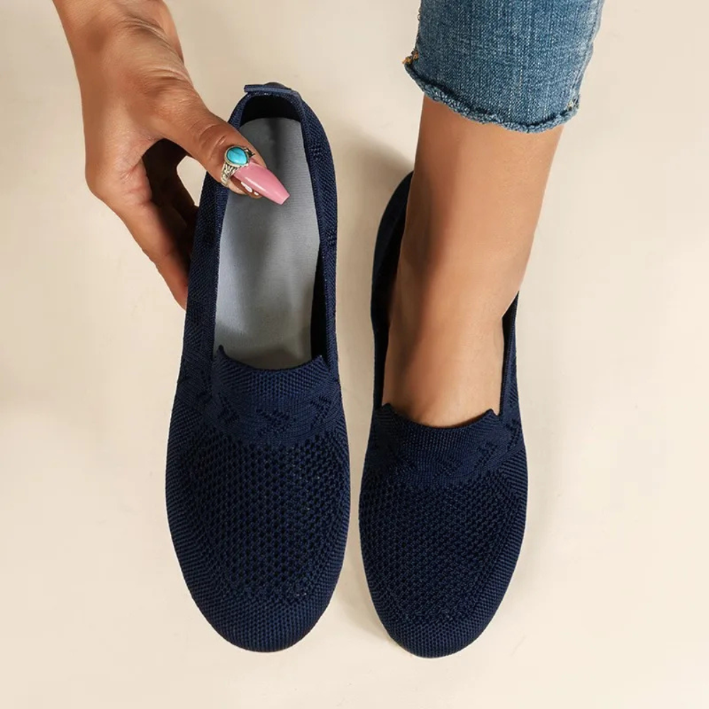 Lightweight Airy Slip On Sneakers for Women - Olytrend