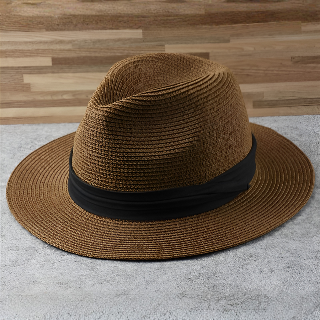 Authentic Natural Straw Hat