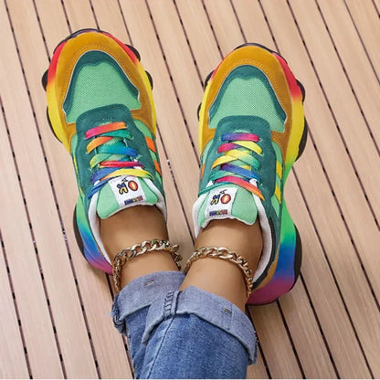Fashionable Colorful High Top Sneakers