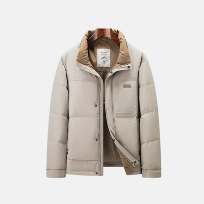 Warm Insulated Men's Full Zip Jacket
