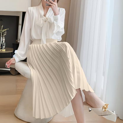 Luxury Folded Waist Skirt