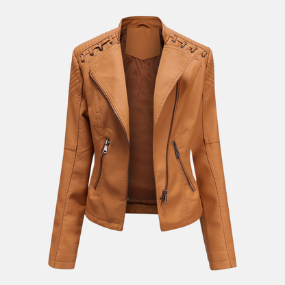 Classic Biker Genuine Leather Jacket