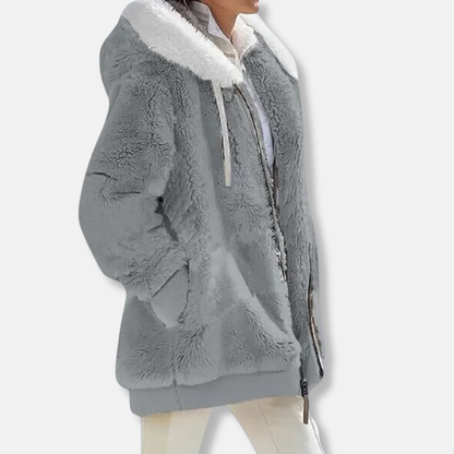 Cozy Oversized Fleece Hoodie Jacket