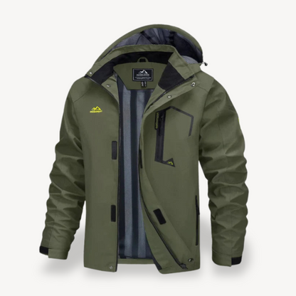Warm Camouflage Parka Jacket for Men