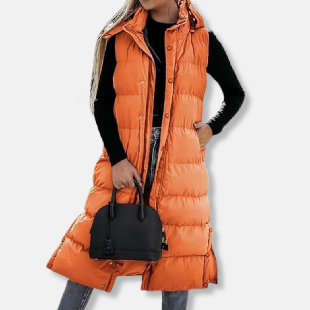 Warm Quilted Puffer Sleeveless Vest